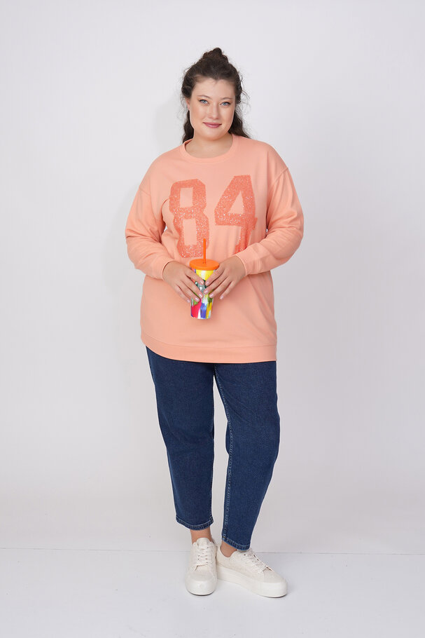 84 PAYET SÜSLEMELİ SWEATSHIRT