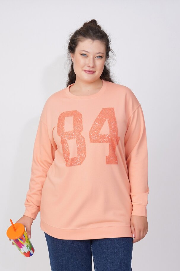 84 PAYET SÜSLEMELİ SWEATSHIRT