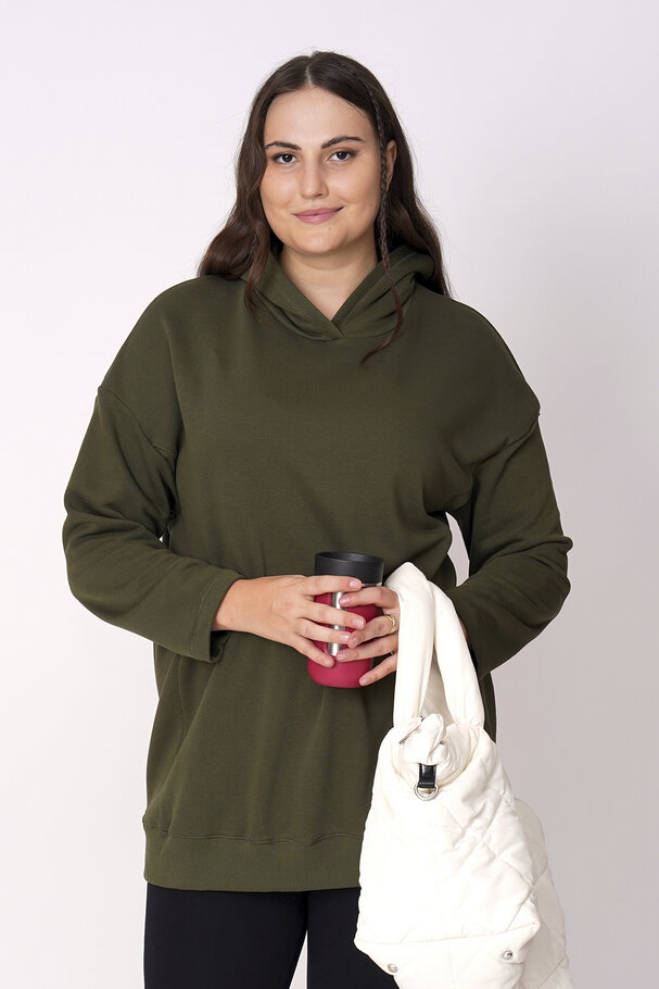 BASIC KAPÜŞONLU SWEATSHIRT