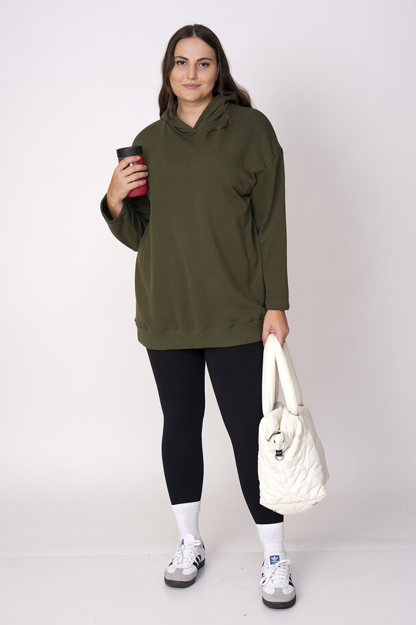 BASIC KAPÜŞONLU SWEATSHIRT