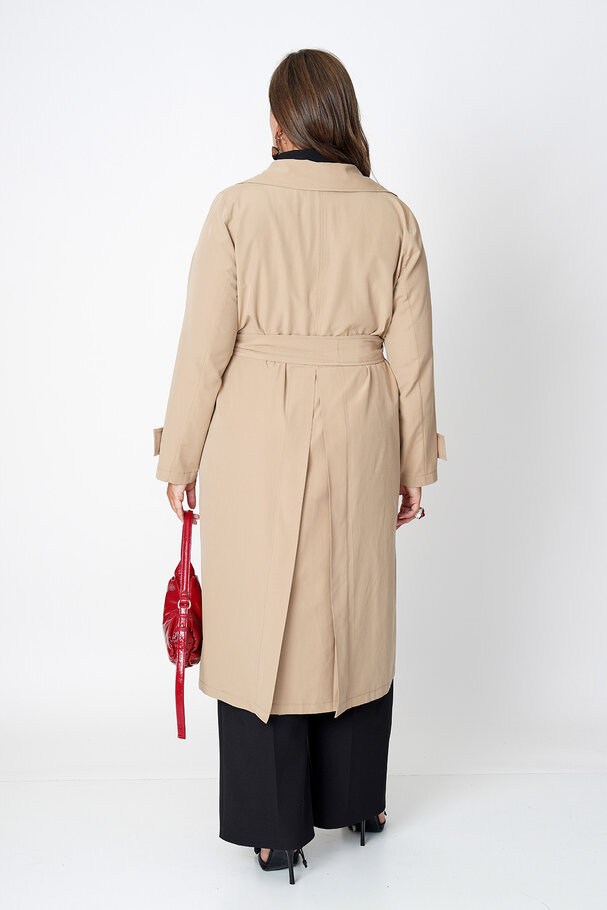 COTTON MIX TRENCH COAT