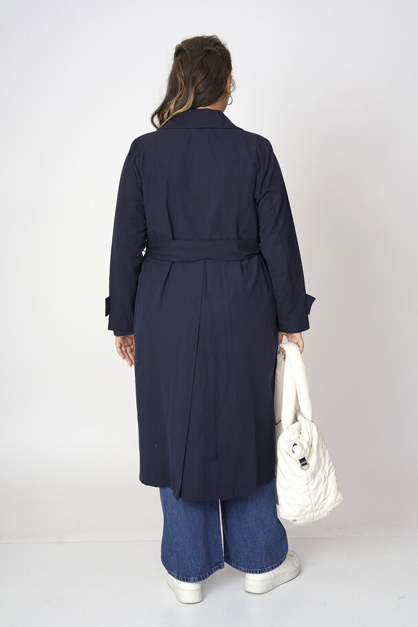 COTTON MIX TRENCH COAT