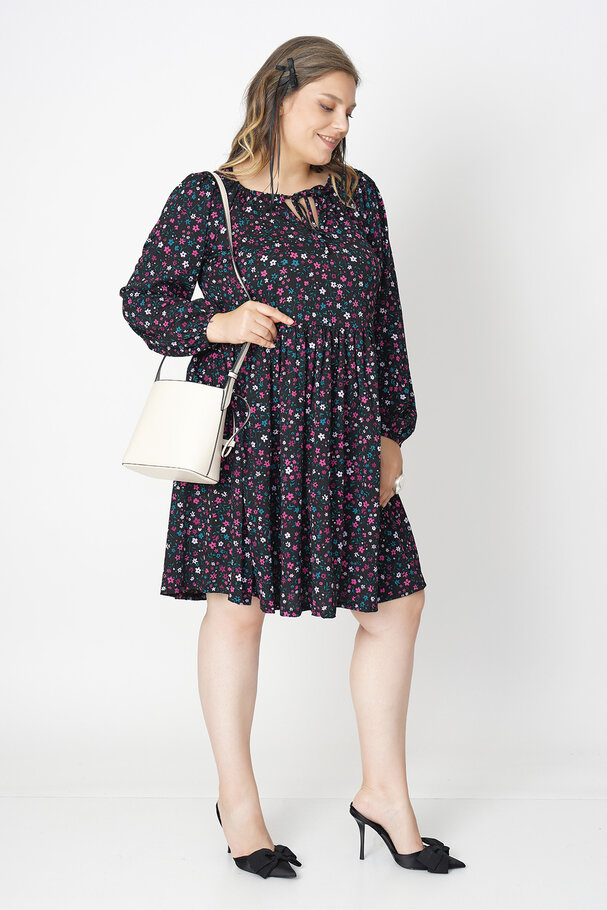 FLORAL PRINT DRESS