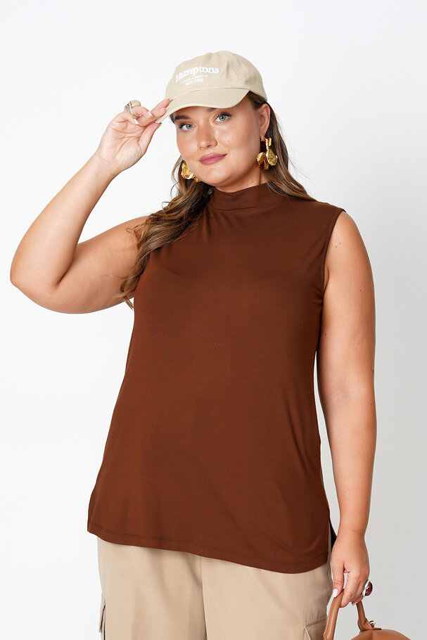 HIGH NECK BASIC T-SHIRT