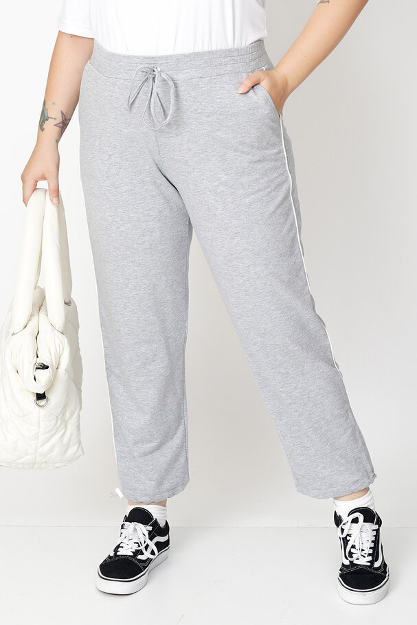 JOGGERS WITH CONTRAST SIDE DETAIL