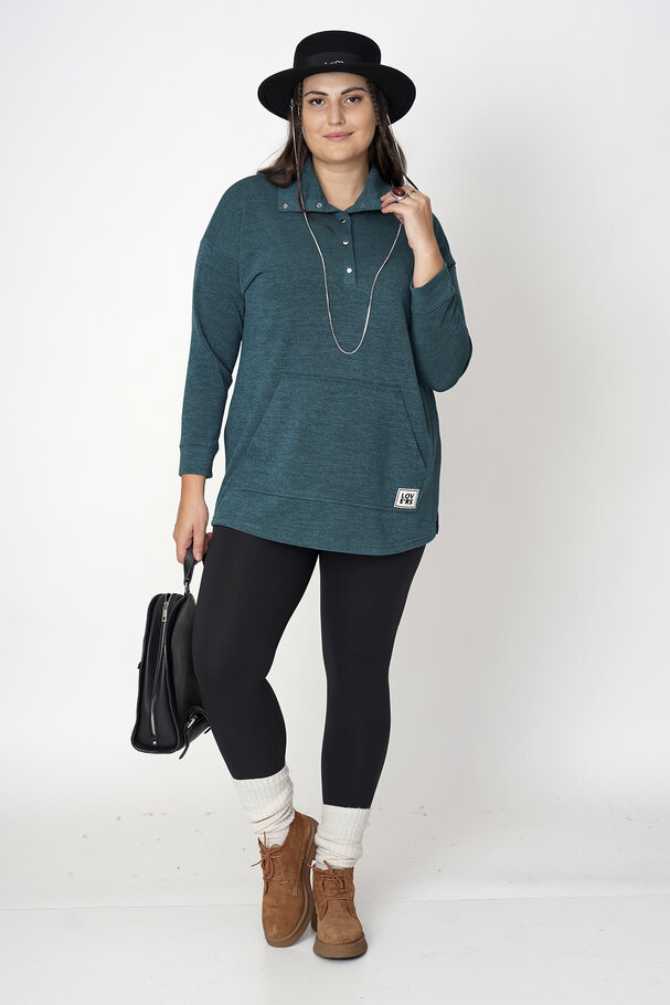 KNIT HIGH NECK SWEATER