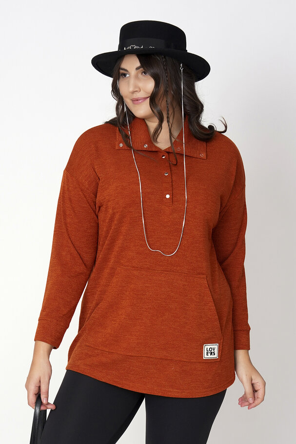 KNIT HIGH NECK SWEATER