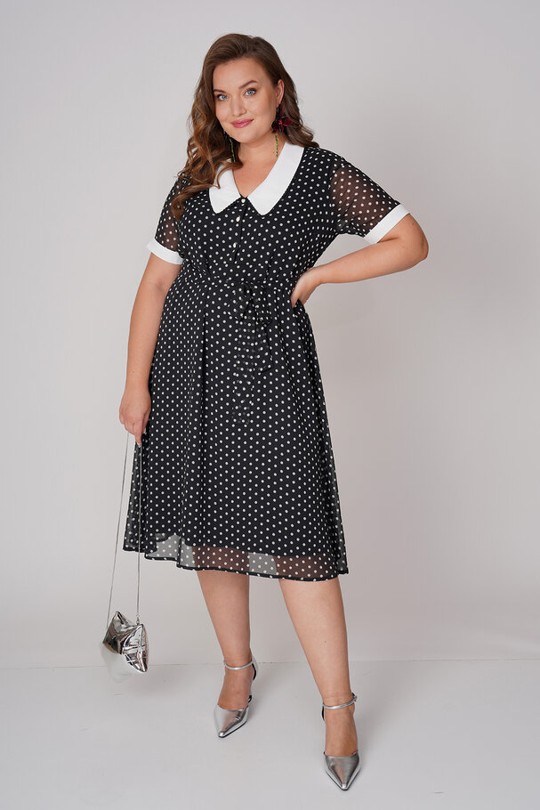 POLKA DOT VINTAGE DRESS