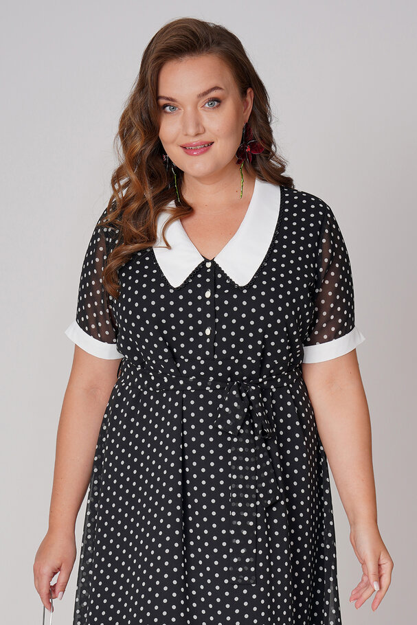 POLKA DOT VINTAGE DRESS