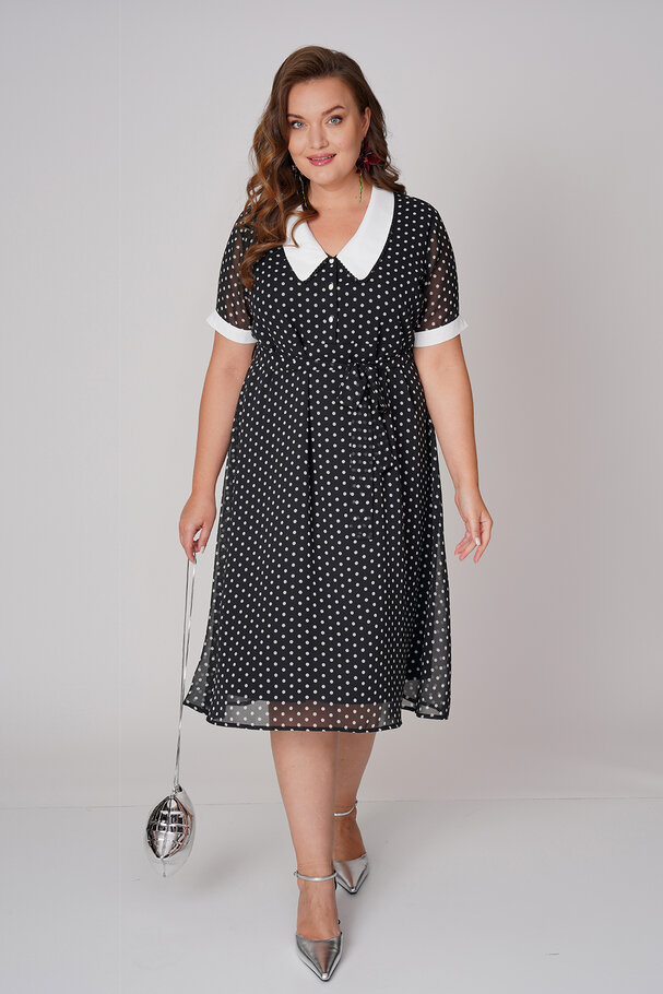 POLKA DOT VINTAGE DRESS