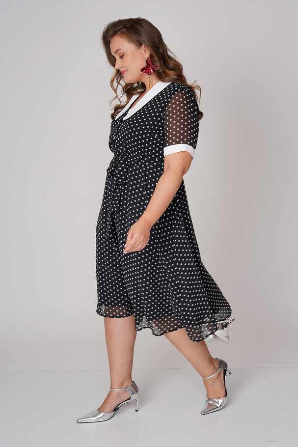 POLKA DOT VINTAGE DRESS