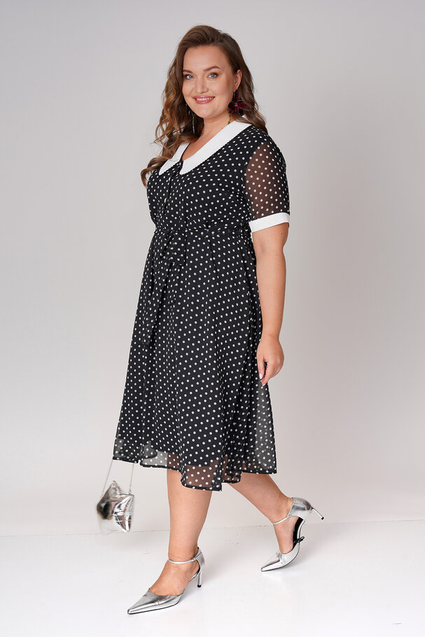 POLKA DOT VINTAGE DRESS