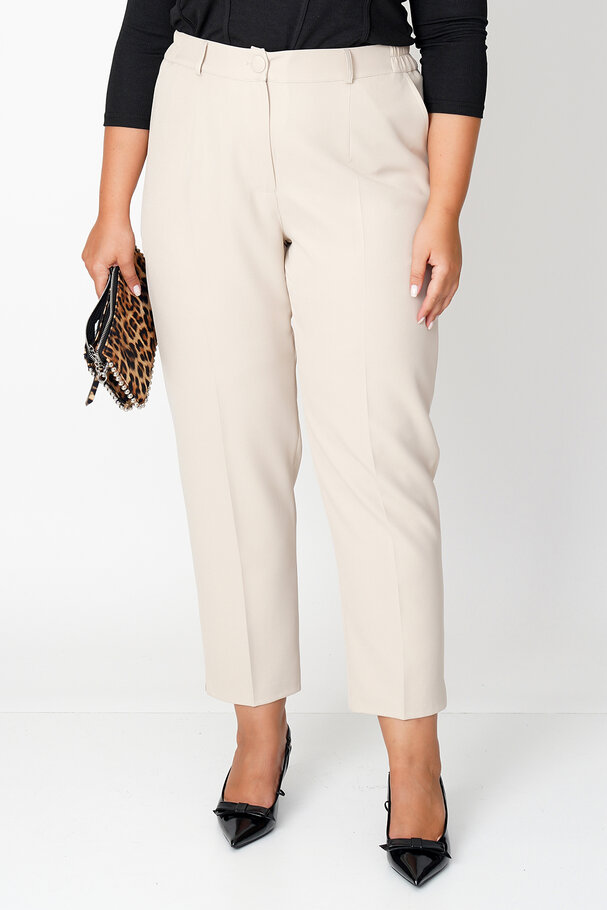 STRAIGHT-LEG TROUSERS