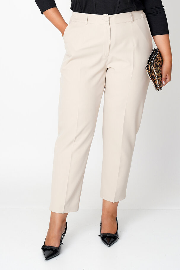 STRAIGHT-LEG TROUSERS