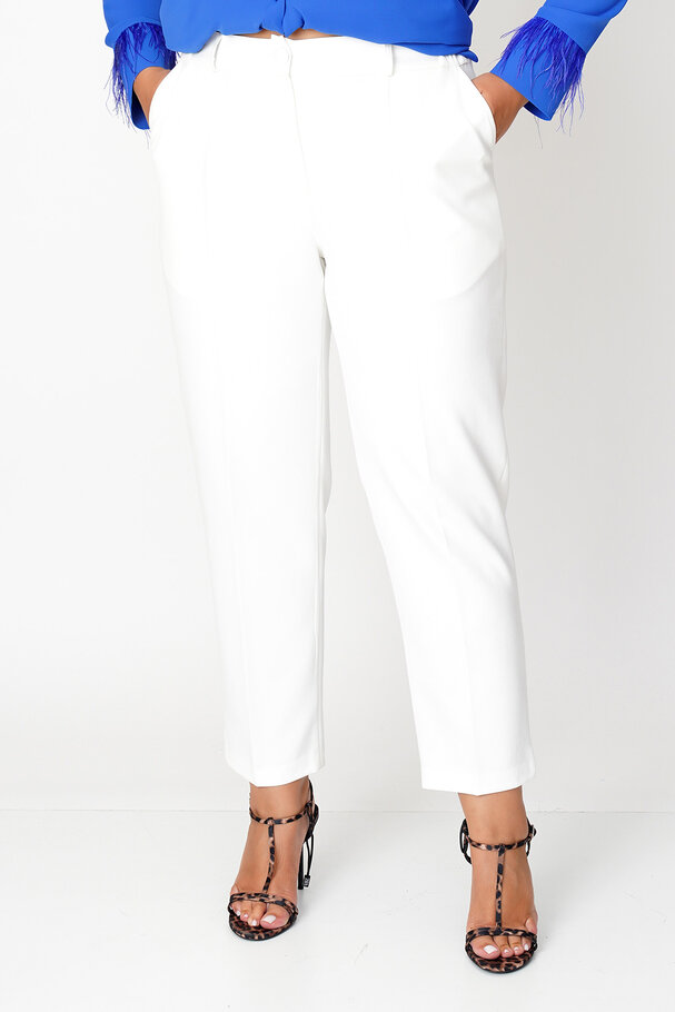 STRAIGHT-LEG TROUSERS