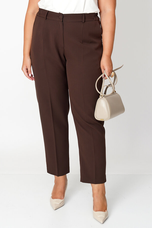 STRAIGHT-LEG TROUSERS