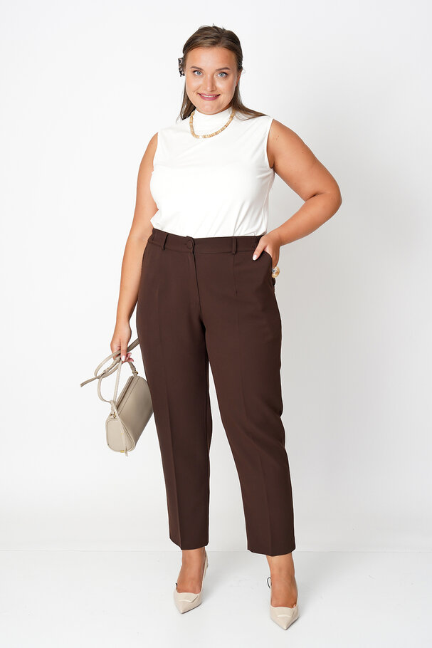 STRAIGHT-LEG TROUSERS