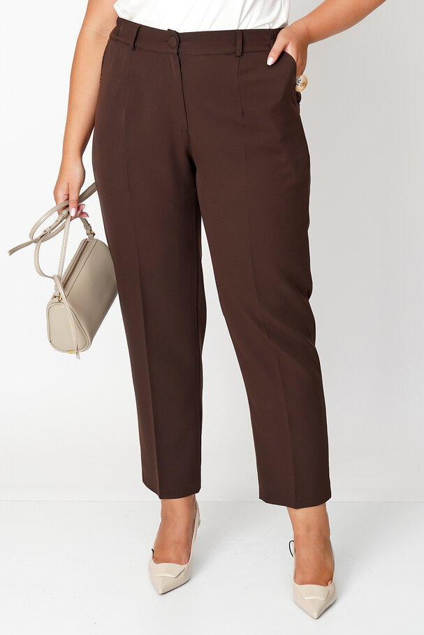 STRAIGHT-LEG TROUSERS