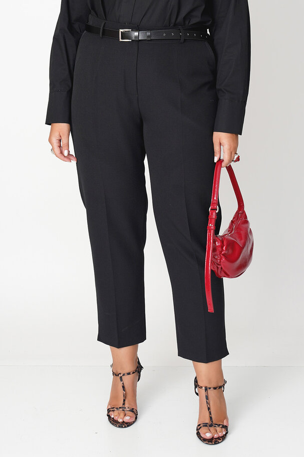 STRAIGHT-LEG TROUSERS