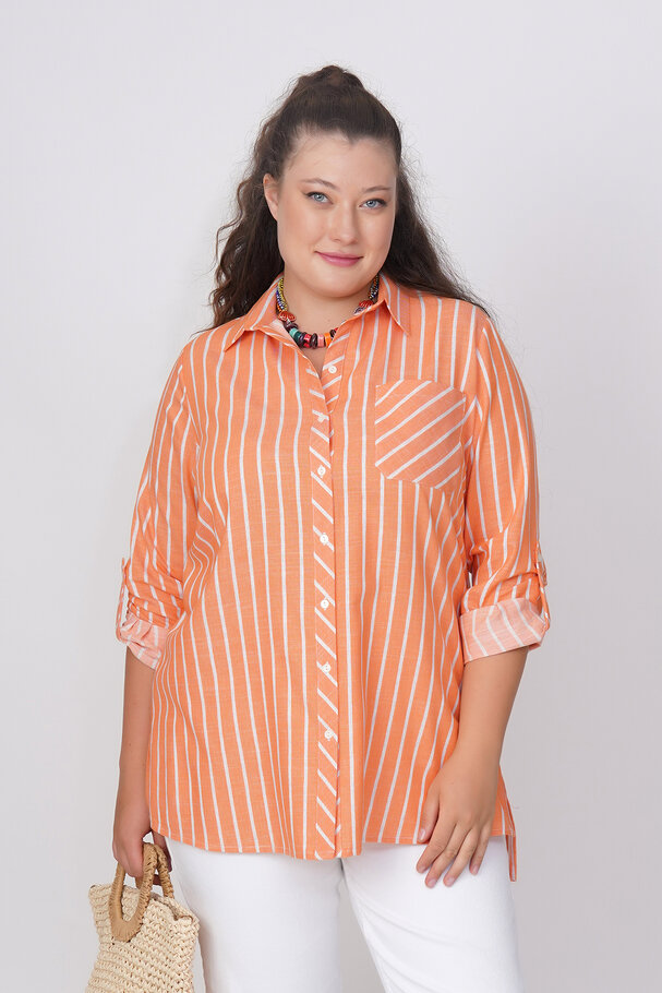 STRIPED COTTON SHIRT