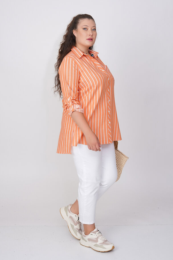 STRIPED COTTON SHIRT