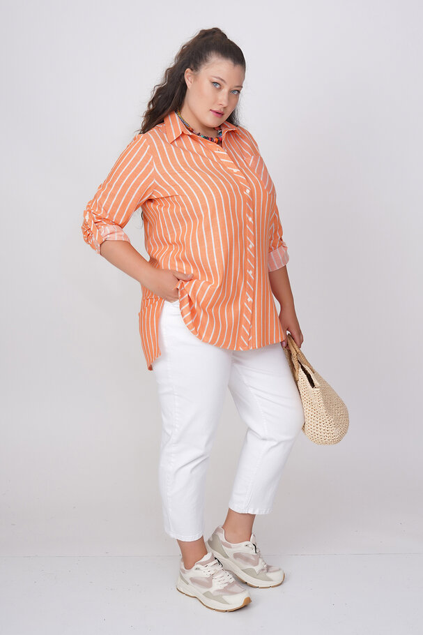 STRIPED COTTON SHIRT