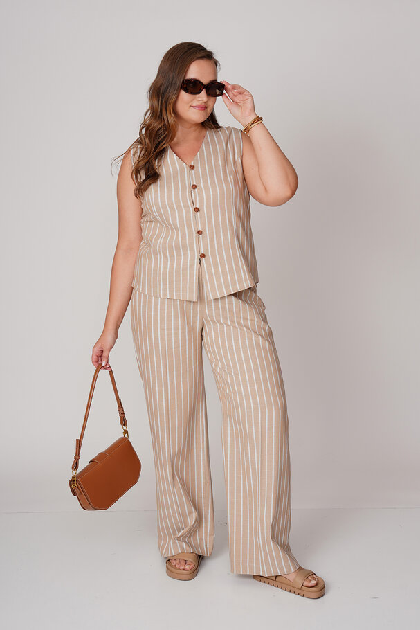 TAILORED WAISTCOAT-TROUSERS SET