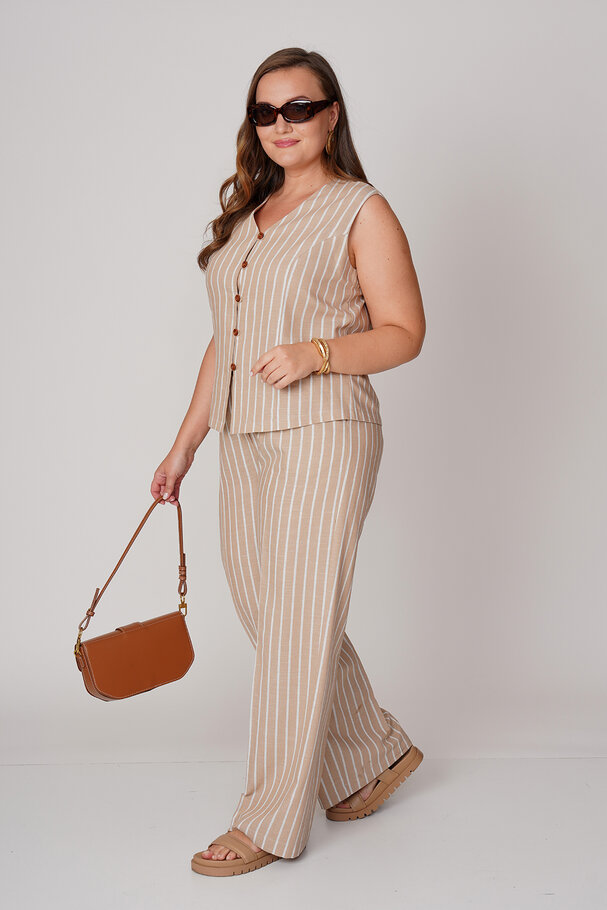 TAILORED WAISTCOAT-TROUSERS SET