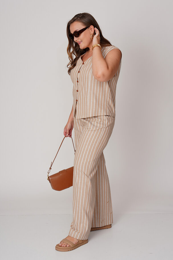 TAILORED WAISTCOAT-TROUSERS SET