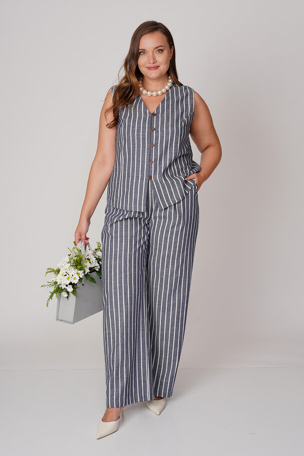 TAILORED WAISTCOAT-TROUSERS SET