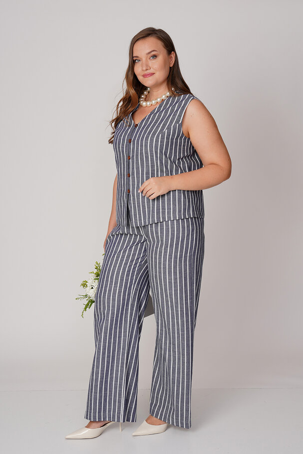 TAILORED WAISTCOAT-TROUSERS SET