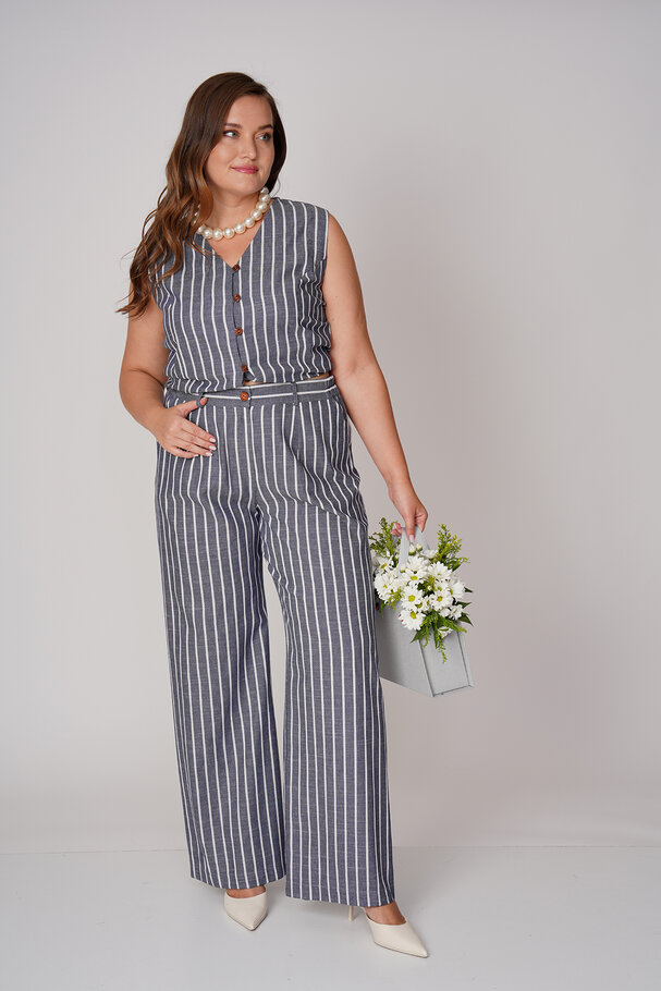 TAILORED WAISTCOAT-TROUSERS SET