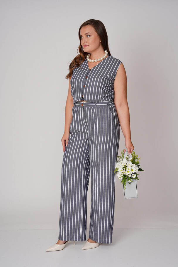 TAILORED WAISTCOAT-TROUSERS SET