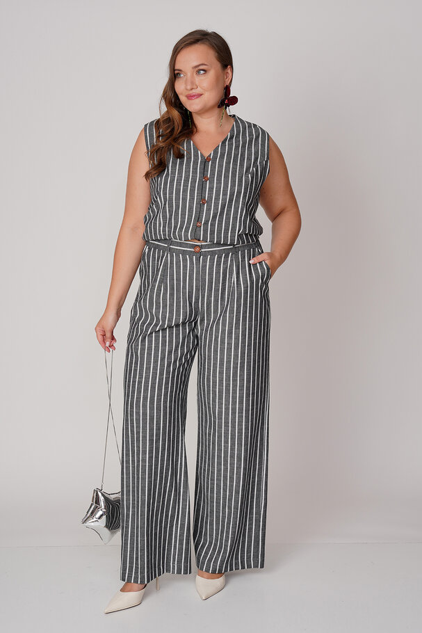 TAILORED WAISTCOAT-TROUSERS SET