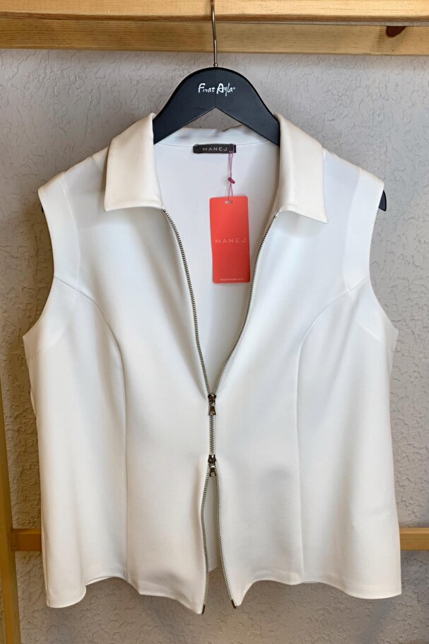 WAISTCOAT WITH ZIPPER